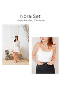 Nora Set by Bash in White