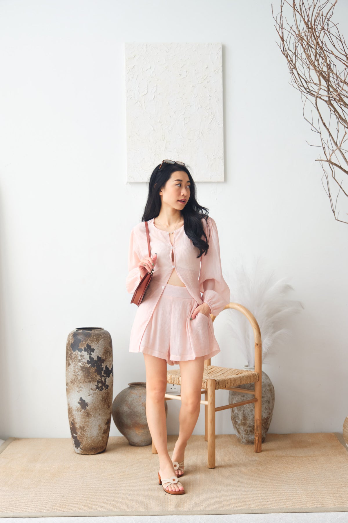 Nora Set by Bash in Pink