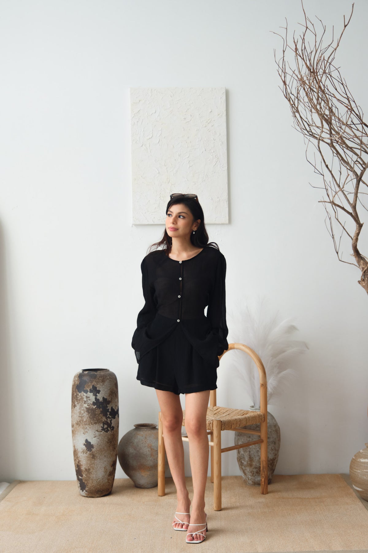 Nora Set by Bash in Black