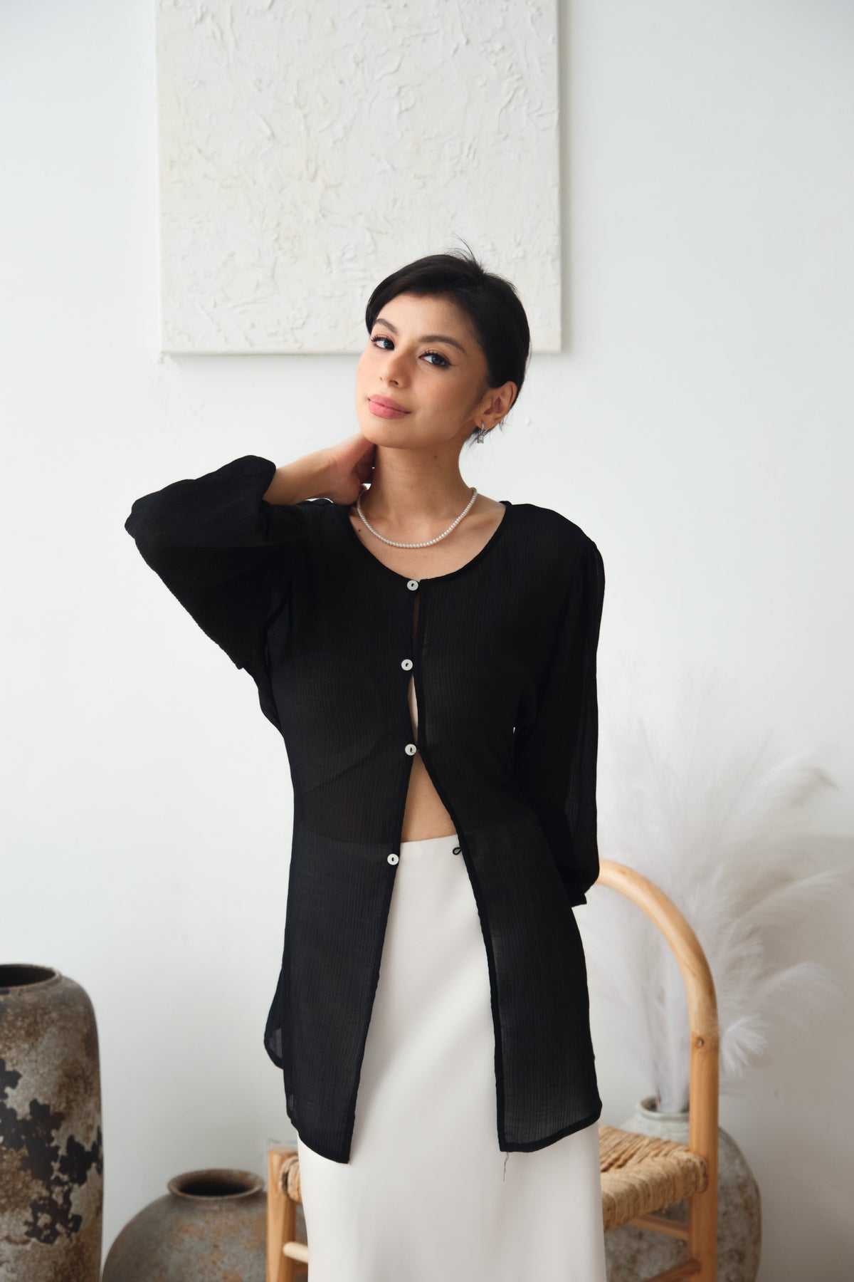 Nora Set by Bash in Black