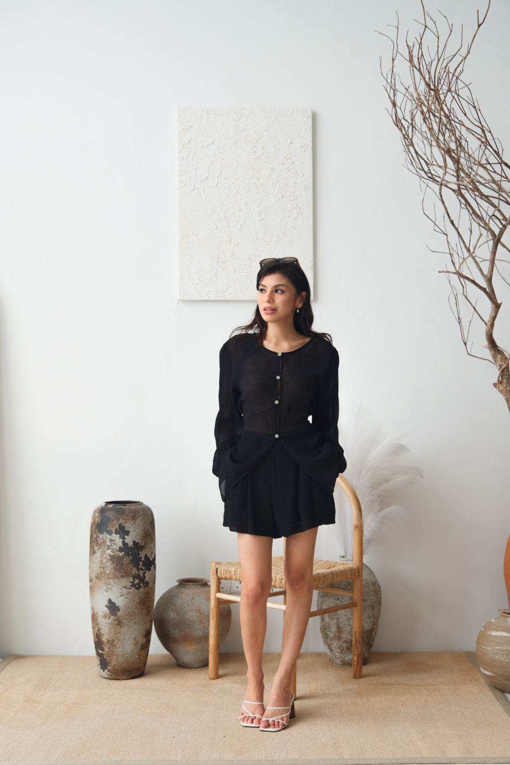 Nora Set by Bash in Black