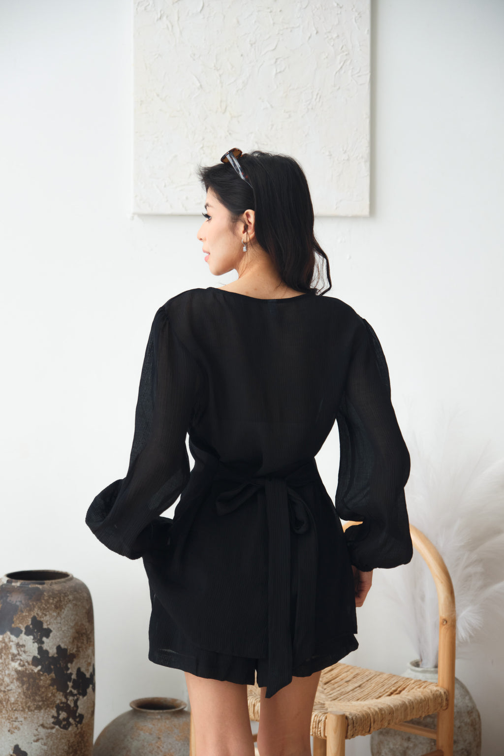 Nora Set by Bash in Black