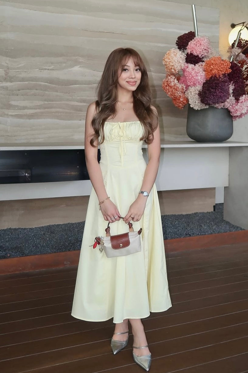 Dahlia Corset Maxi Dress - As Seen On @ellezln