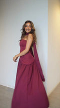 Dephora Dress in Red - As Seen On @khesyinii