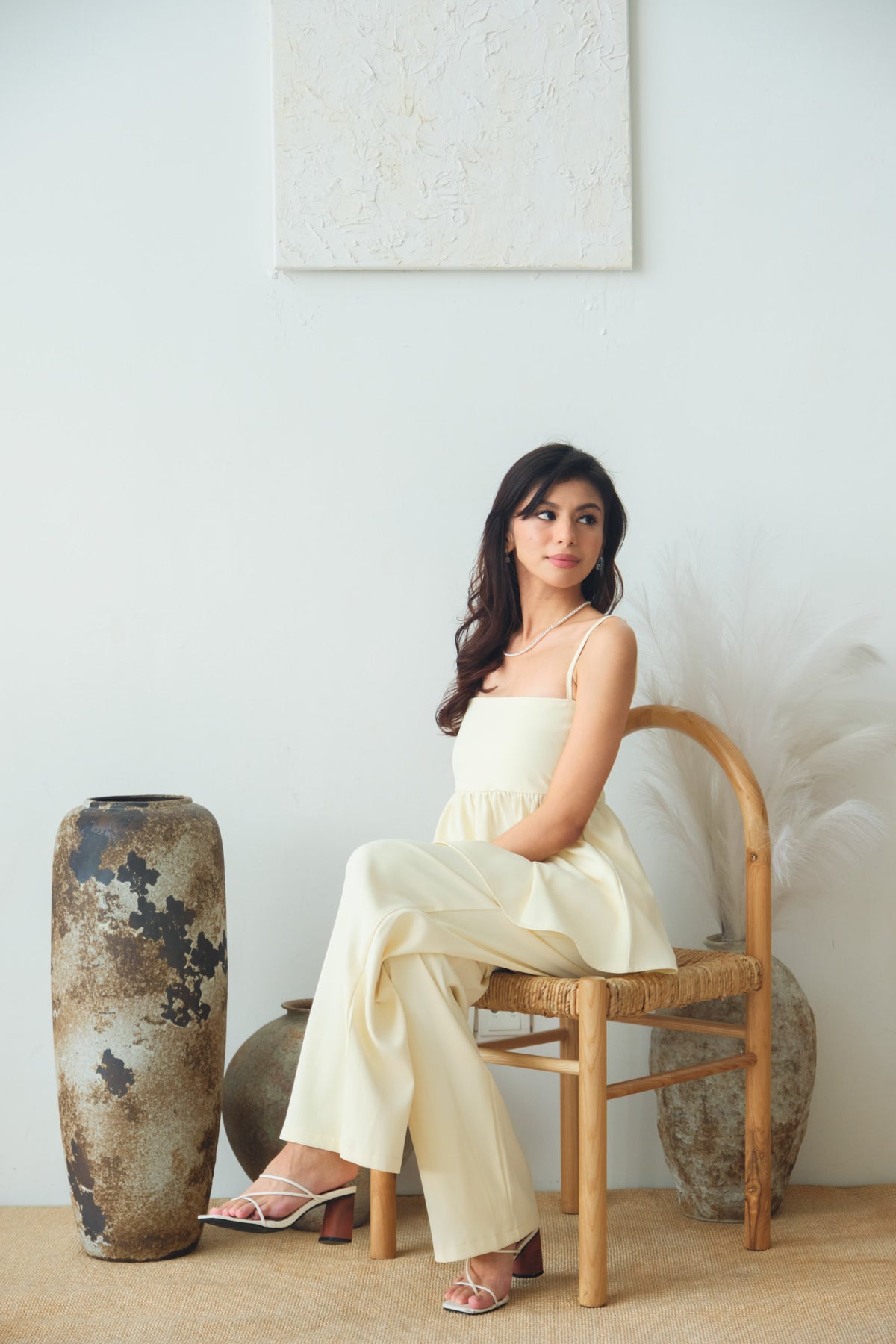 Clara Set by Bash in Cream Yellow