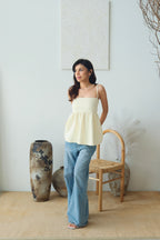 Clara Set by Bash in Cream Yellow