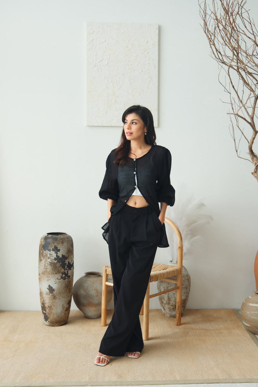 Clara Set by Bash in Classic Black