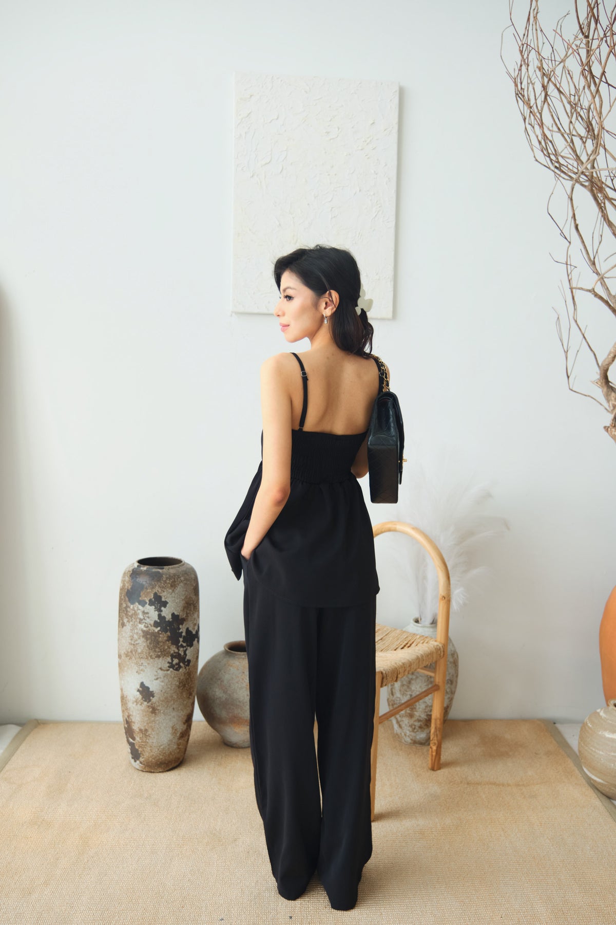 Clara Set by Bash in Classic Black