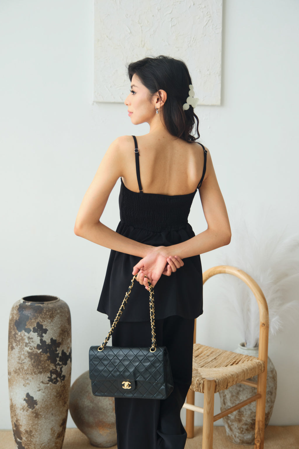 Clara Set by Bash in Classic Black