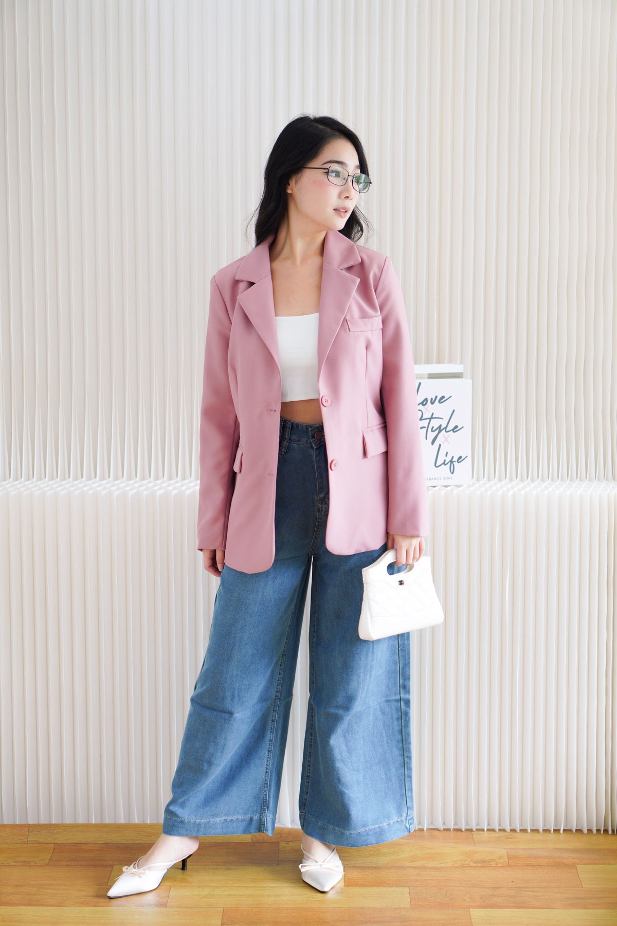 Nico Blazer in Pink
