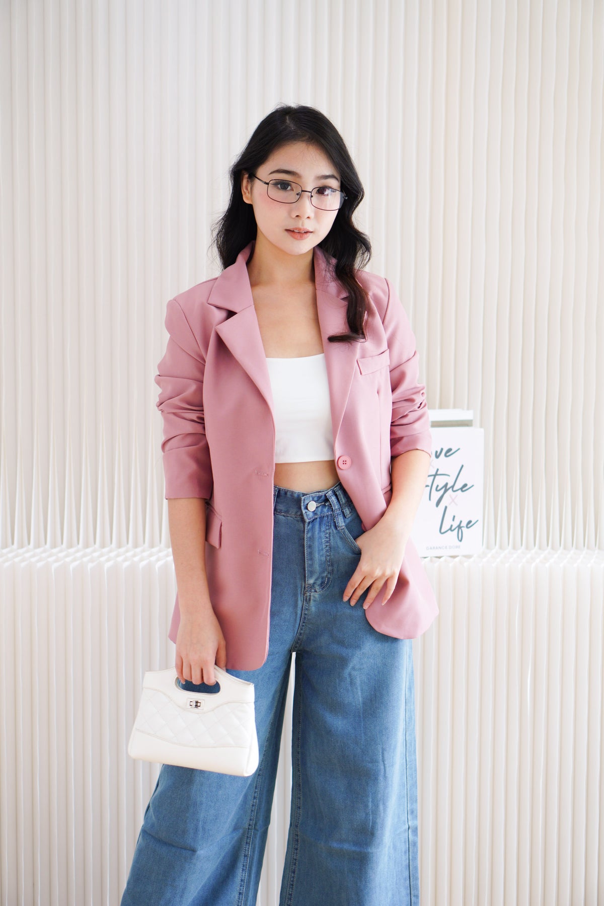 Nico Blazer in Pink