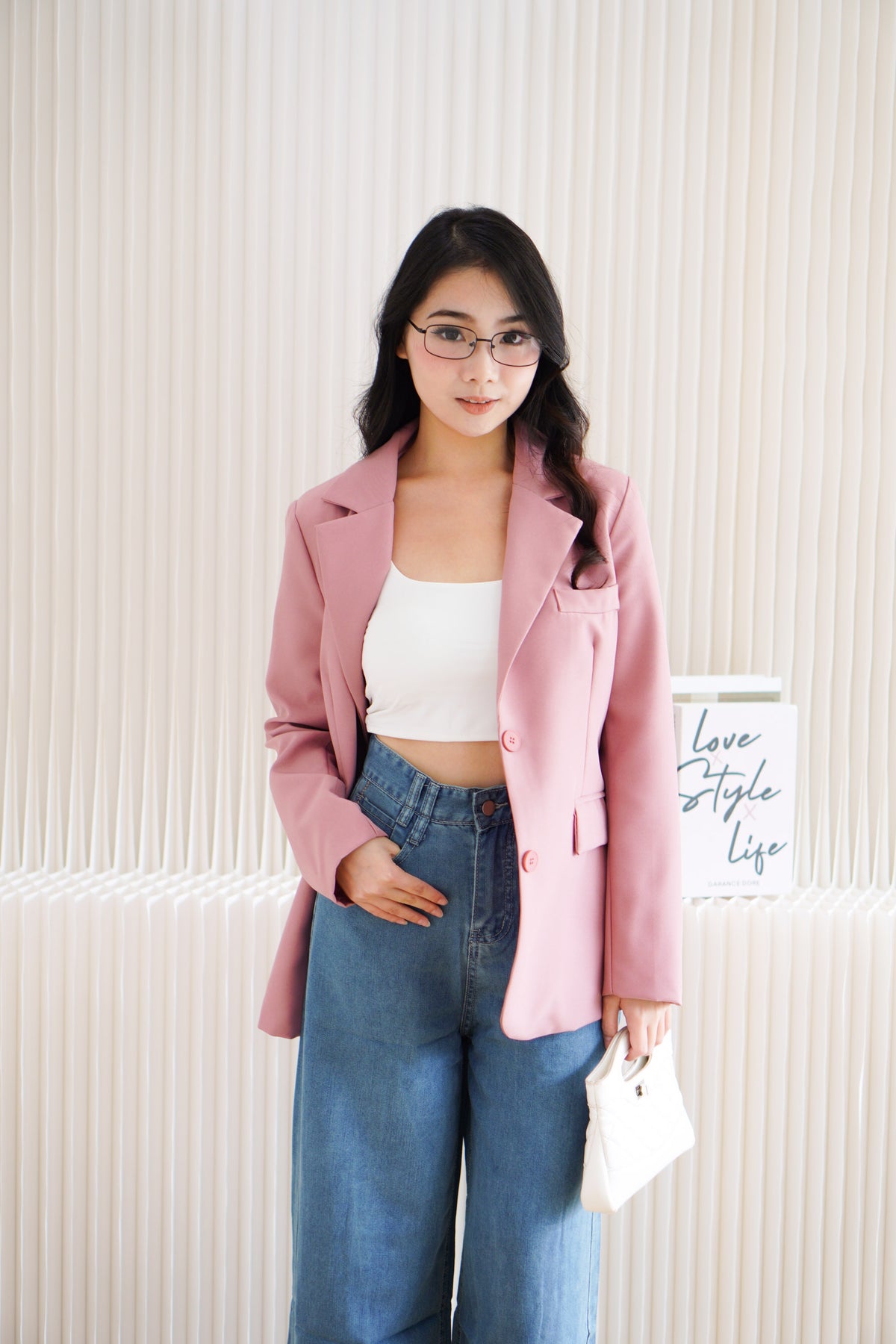 Nico Blazer in Pink