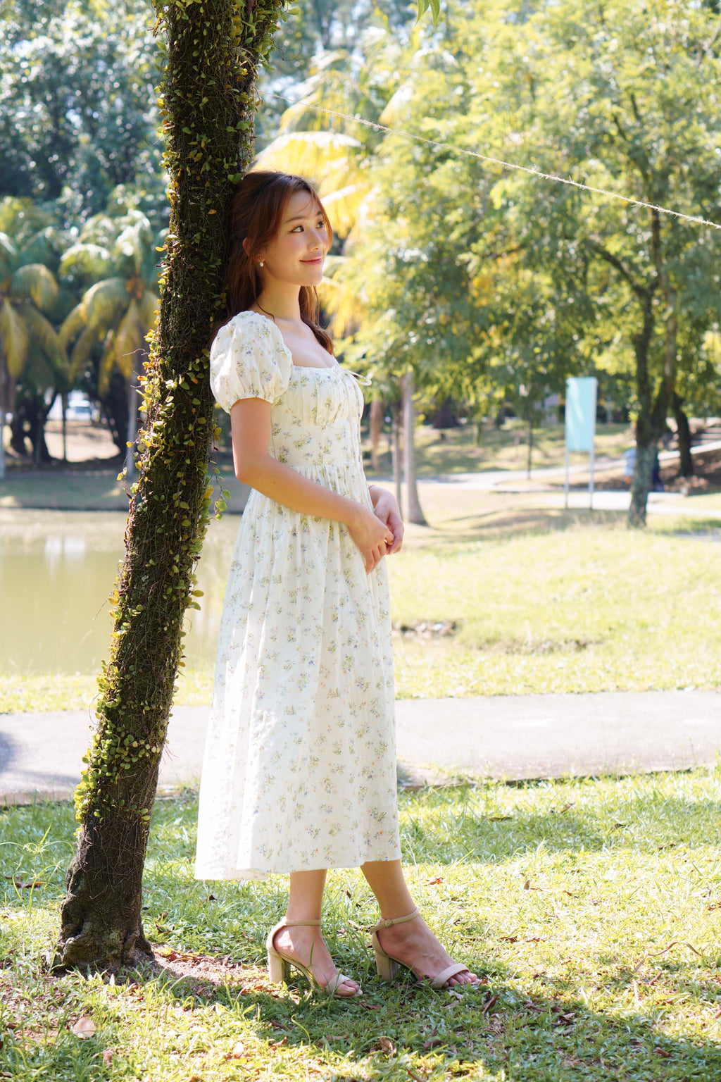 Lyla Floral Dress by Bash in Spring Whispers