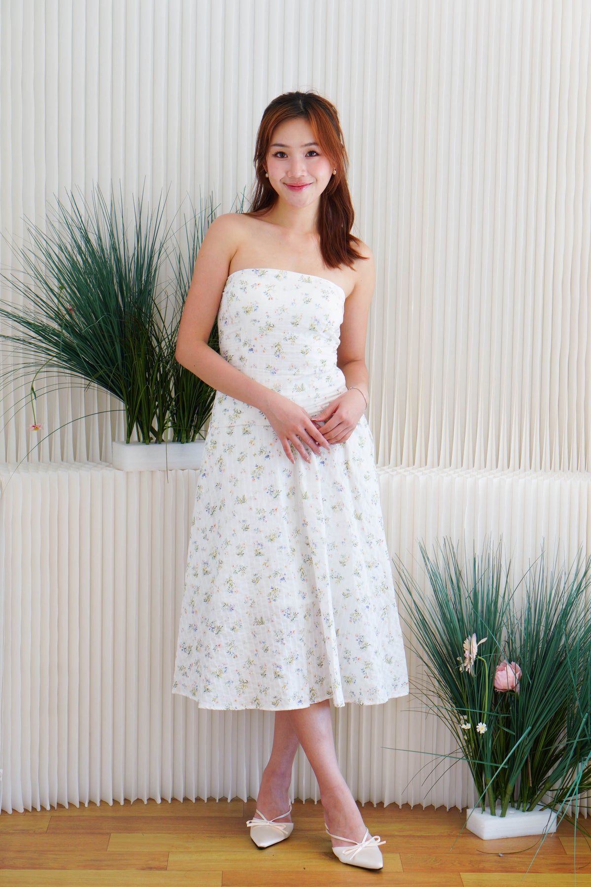 Audrey Floral Skirt by Bash in Spring Whispers