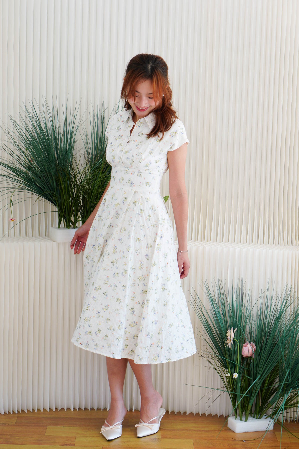 Claire Dress by Bash in Floral Spring Whispers