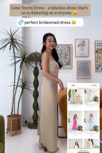 Lime Storm Dress - As Seen On @maxinekxy