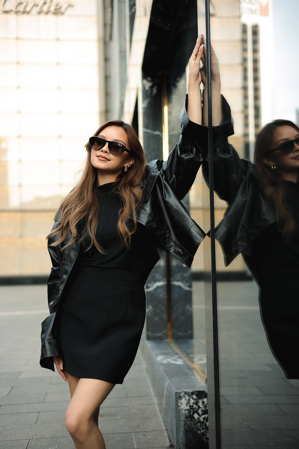 BASH x NELOIRE - Modest Moment Skirt in Black