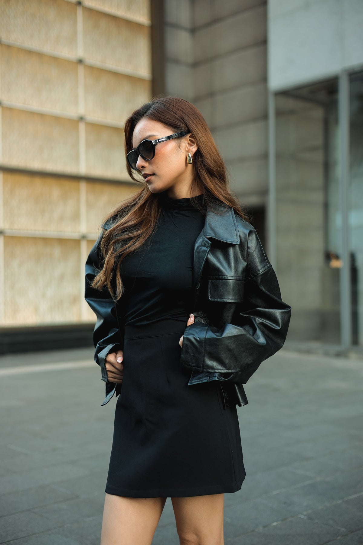 BASH x NELOIRE - Modest Moment Skirt in Black