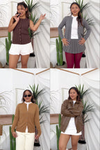 Noelle Top + Holly Cardigan + Seo Top + Maddy Skirt + Ancora Stockings + Damien Cardigan + Clara Pants + Killy Skirt - As Seen On @xyzrissa