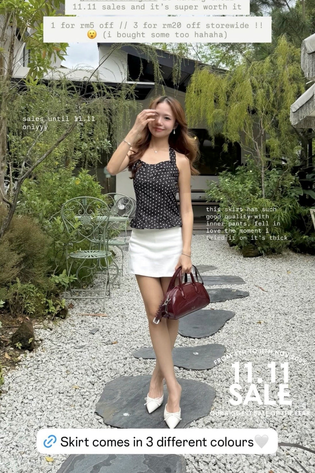 Zarae Top  + Killy Skirt - As Seen On @kah.weihh