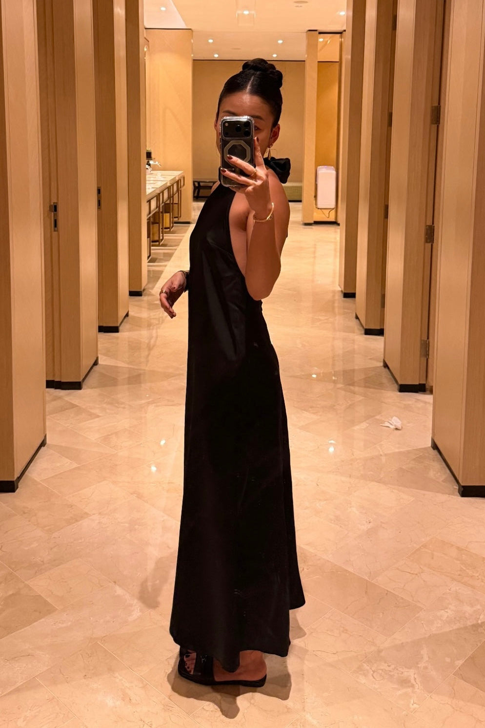 Zahara Halter Neck Dress - As Seen On @catherineycf