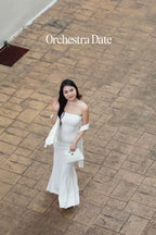 Xoe Dress in White - As Seen On @jasslyngunn