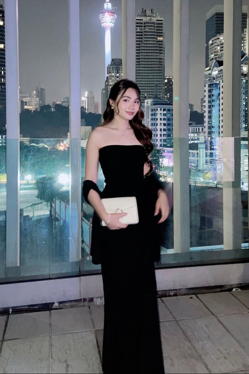 Xoe Dress in Black - As Seen On @frznaisml