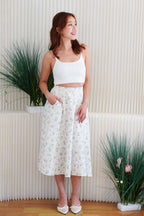 Audrey Floral Skirt by Bash in Spring Whispers