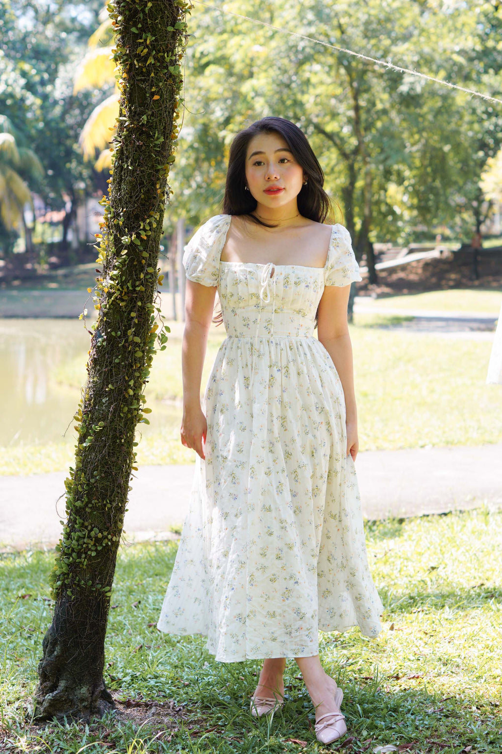 Lyla Floral Dress by Bash in Spring Whispers
