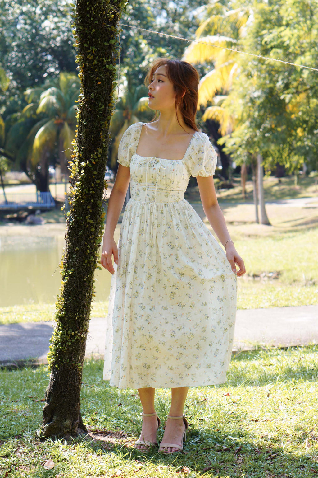 Lyla Floral Dress by Bash in Spring Whispers