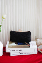 (BACKORDER) Dinner Clutch in Black