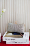 (BACKORDER) Dinner Clutch in Champagne