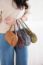 Mita Weave Multiway Bag in Khaki