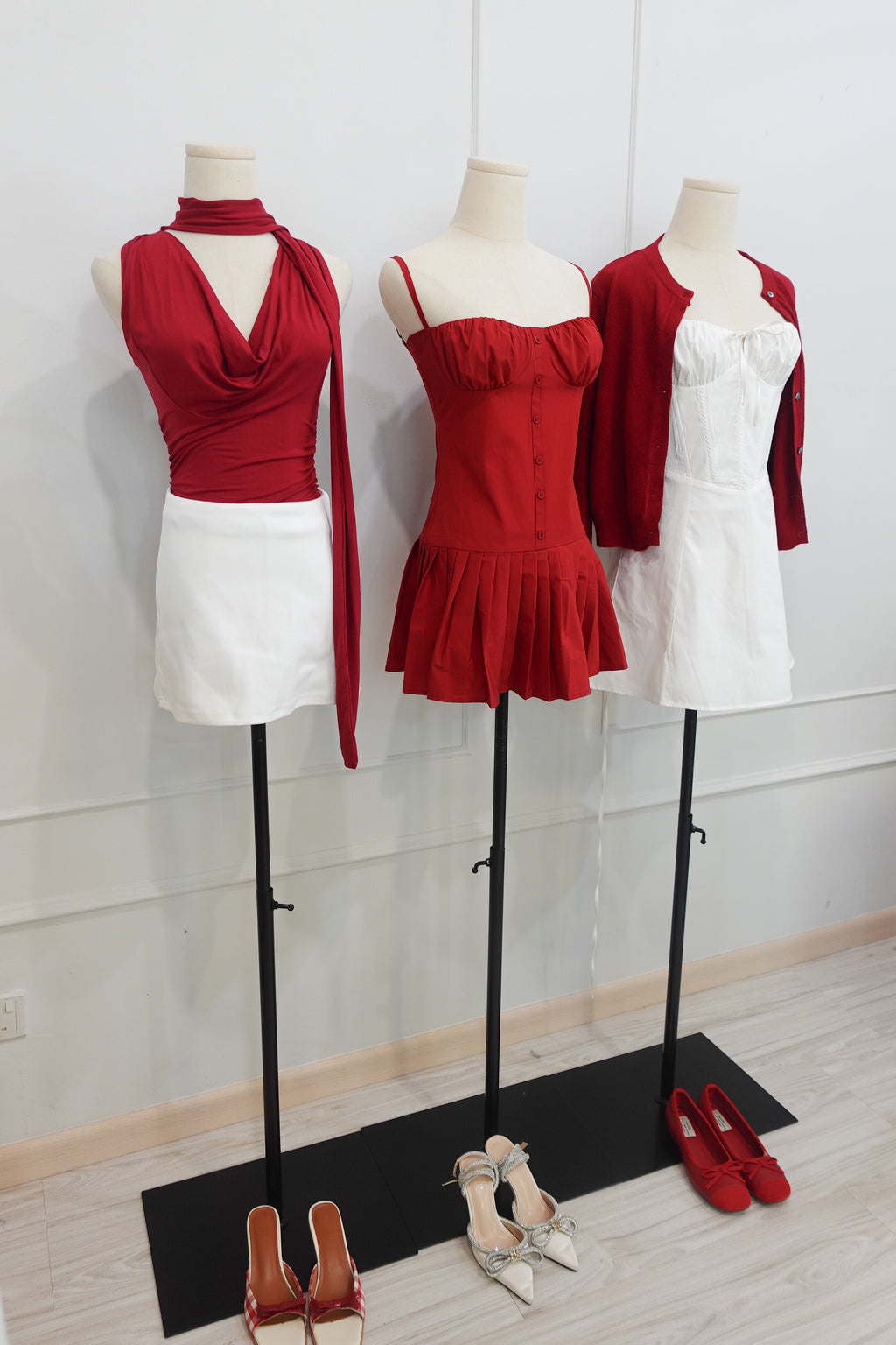 Candace Top + Killy Skort + Annelise Dress + Holly Cardigan + Mini Dahlia Dress - As Seen On Bash