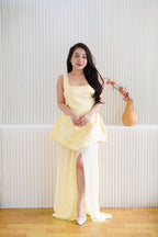 Velin 2 Piece Skirt Set in Yellow