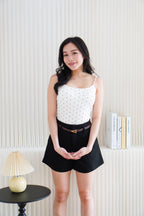 Eris Shorts in Black (Free Belt)