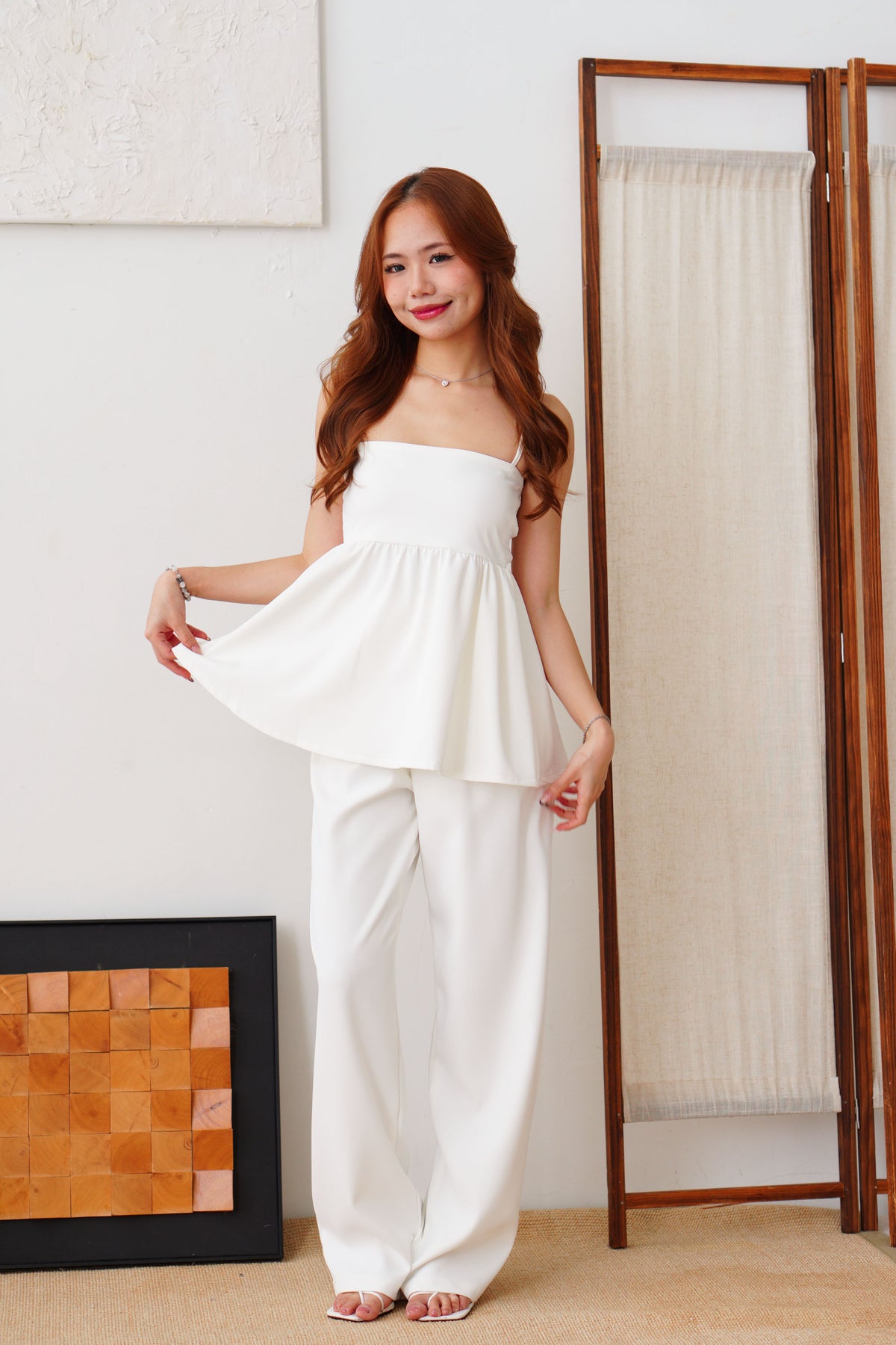 Clara Set by Bash in Classic White