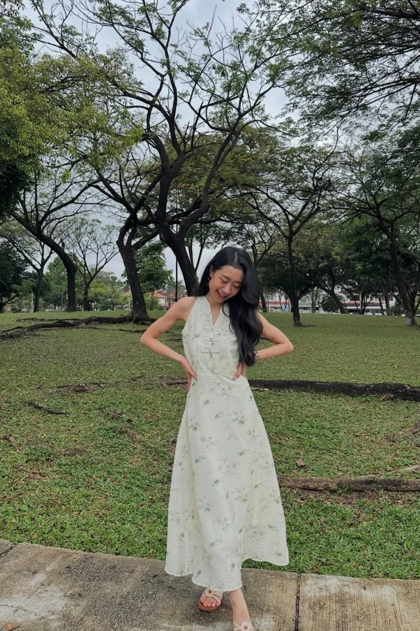 Zhu Qing Cheongsam Dress - As Seen on @maxinekxy