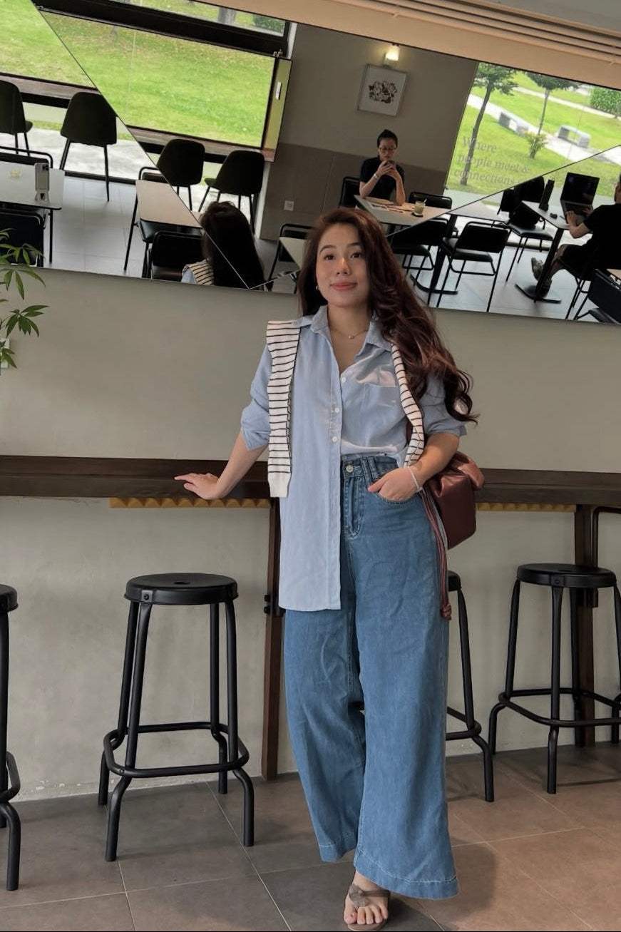 Island Resort Top + Throwover + Aston Jeans - As Seen On @ceciliaooi_