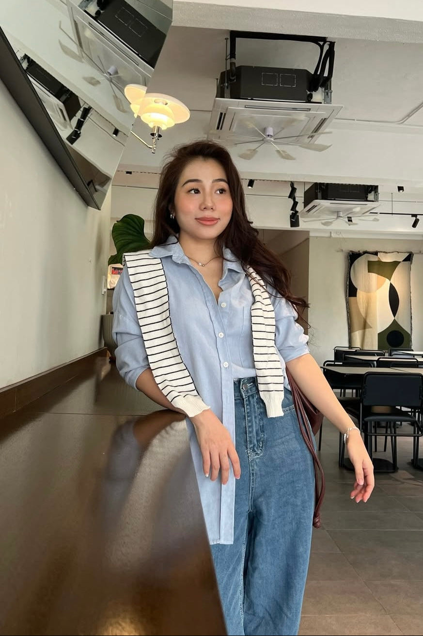Island Resort Top + Throwover + Aston Jeans - As Seen On @ceciliaooi_