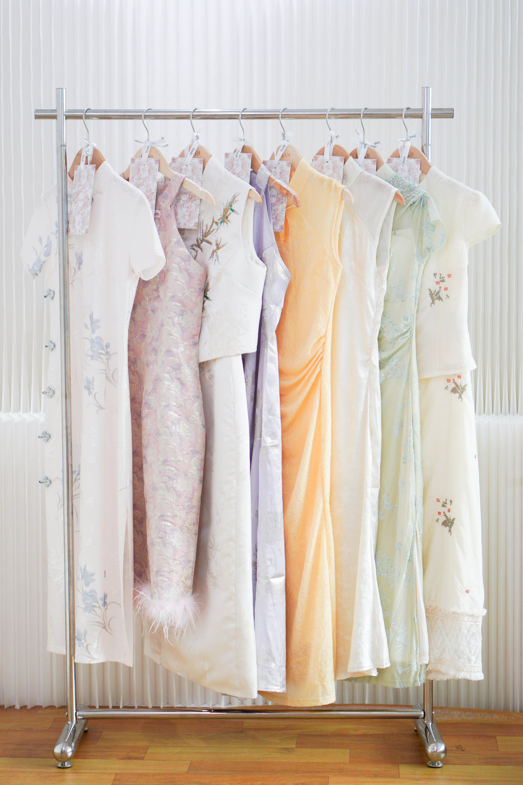 Wan Er + Shu Ya + Bai Lu + Zi Ru + Si Yuan + Yi Ning + Qing Lan + Jing Wen Cheongsam - As Seen On Bash