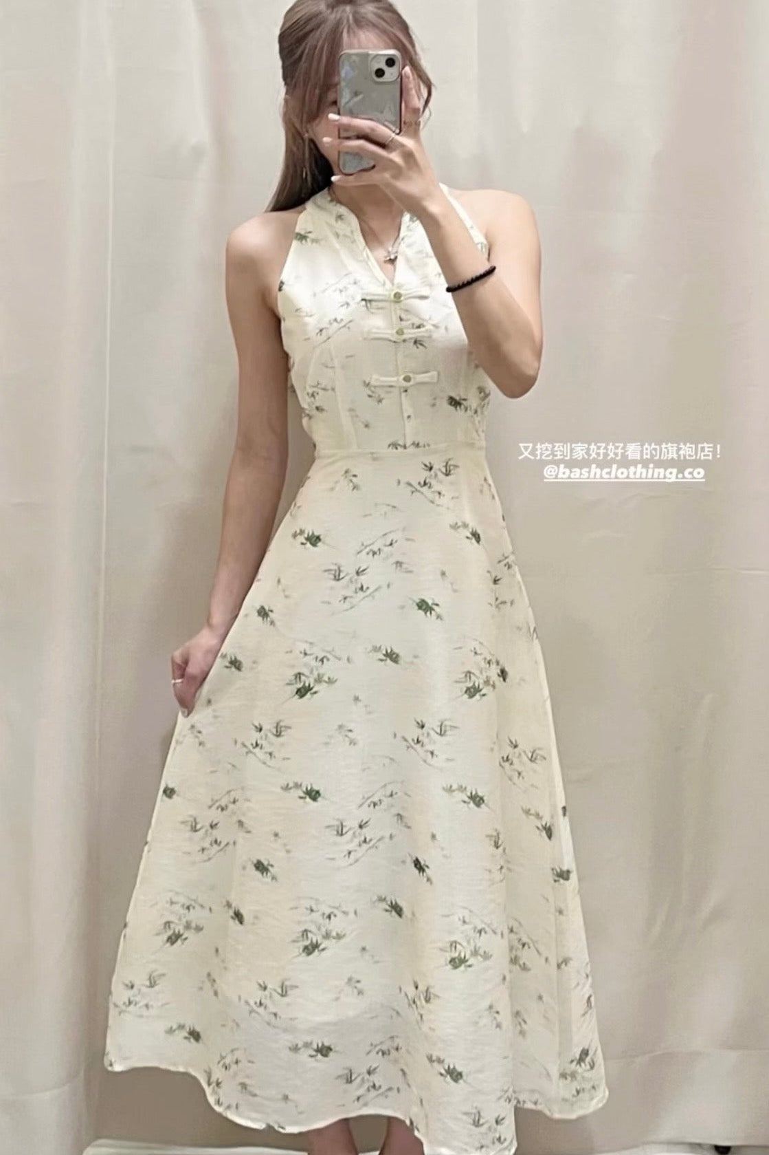 Zhu Qing Cheongsam Dress - As Seen on @coco_qx