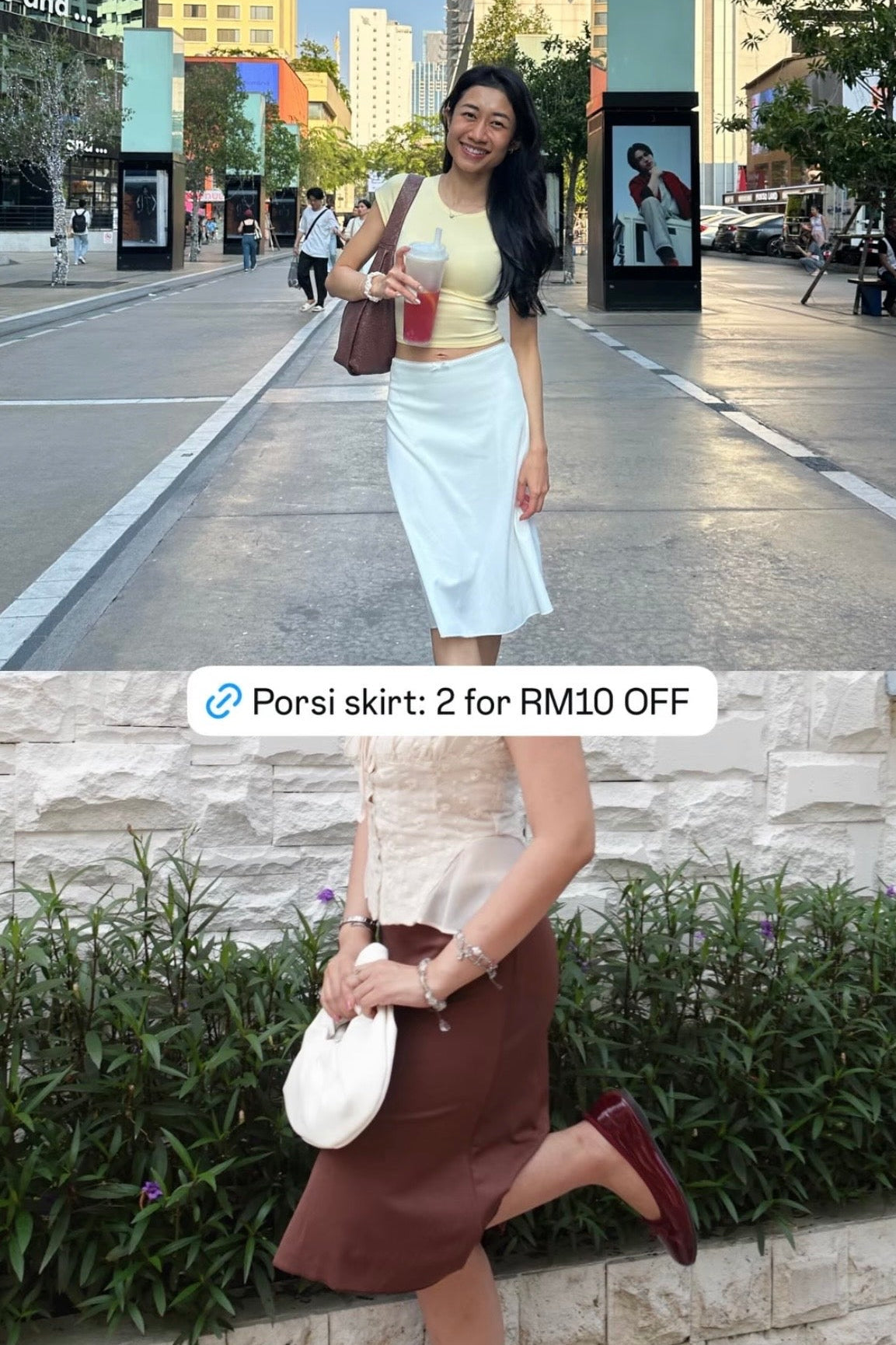 Viv Top + Porsi Skirt - As Seen On @maxinekxy