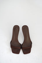 Kin Brown Strappy Heels
