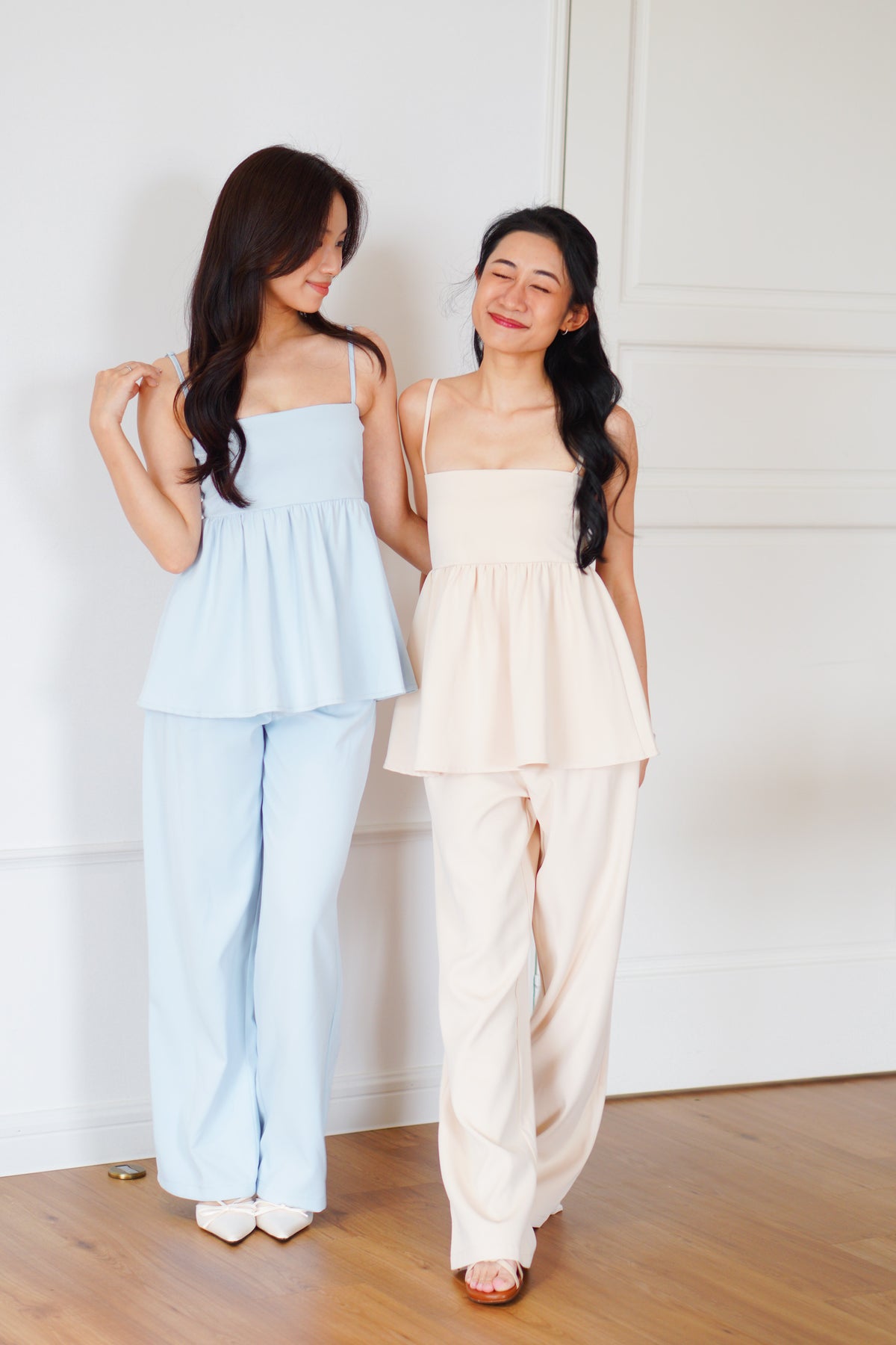 Clara Set by Bash in Soft Beige