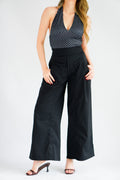 Koven Wide Legged Pants in Black