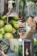 Nora Set in Green - As Seen on @ceciliaooi_