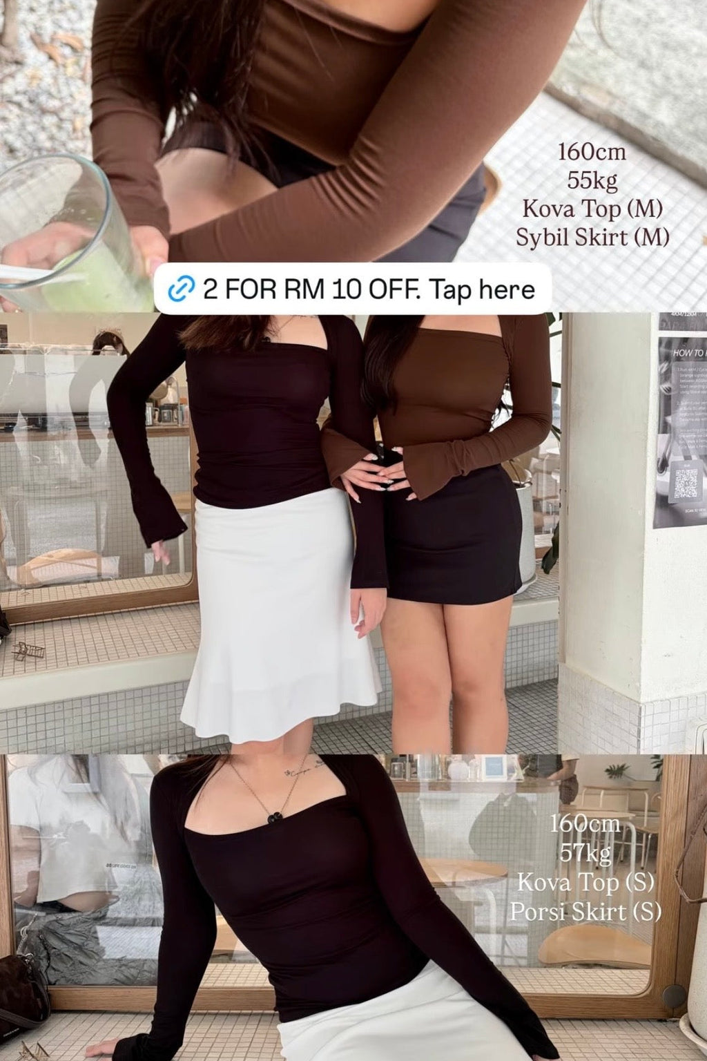 Kova Top - As Seen on @yyanicex & @leecharmaine__