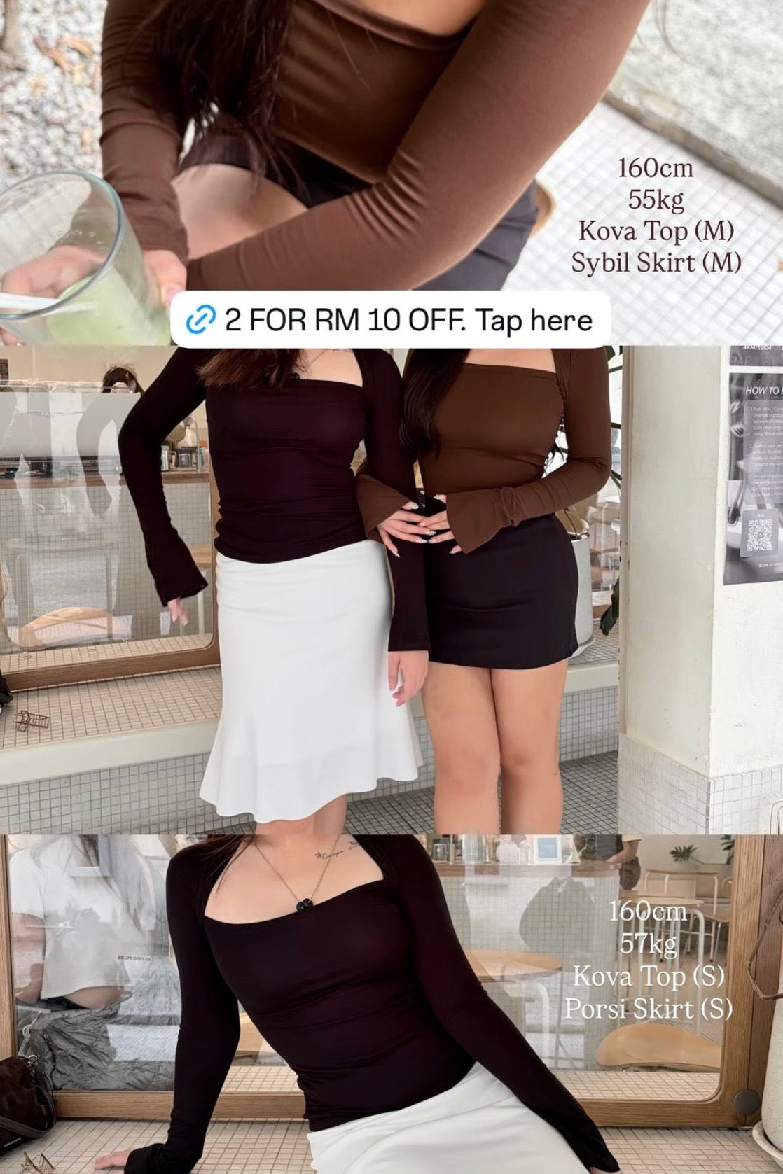 Kova Top - As Seen on @yyanicex & @leecharmaine__