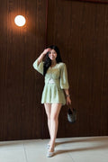 Nora Set in Green - As Seen on @jack.kieee